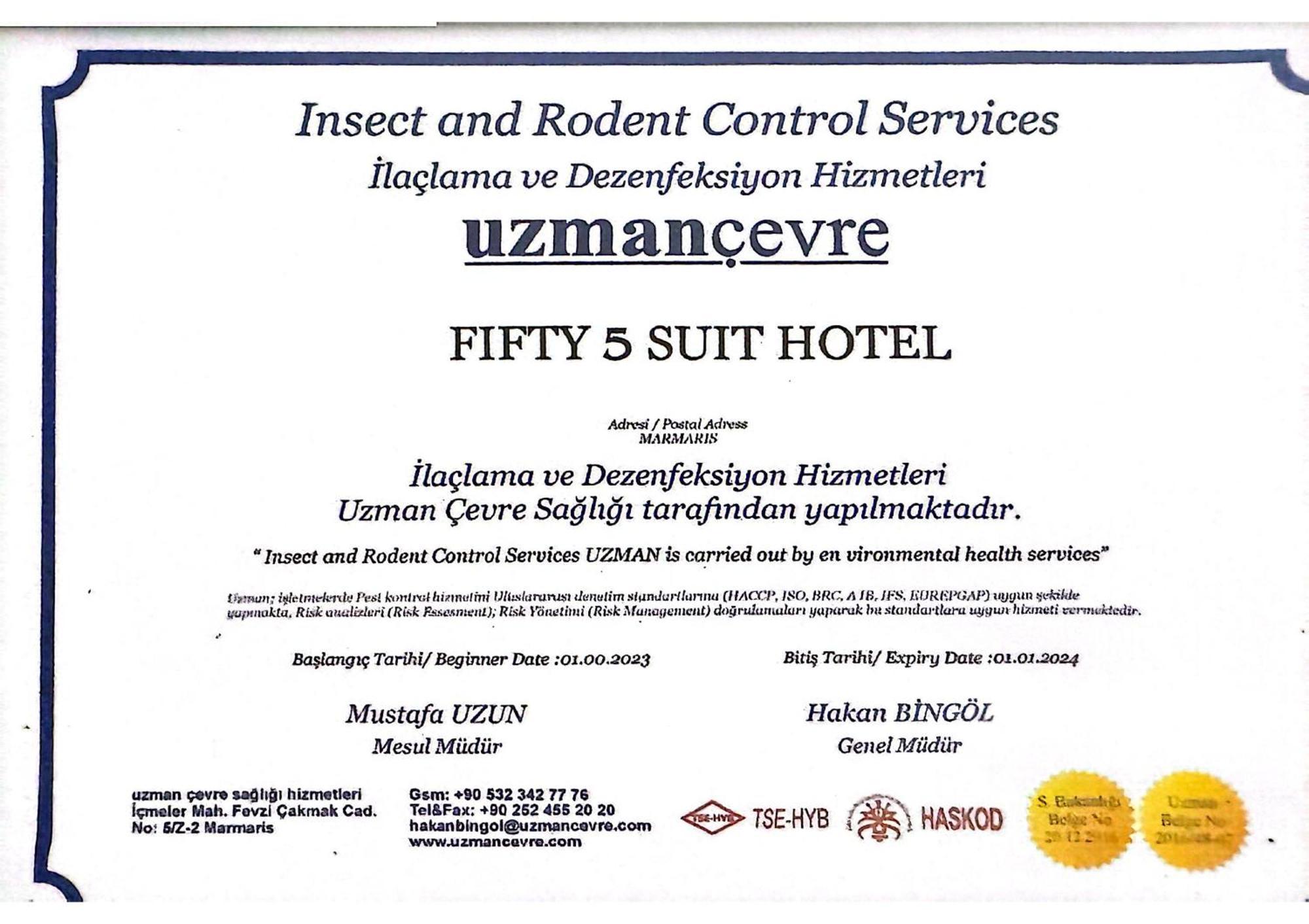 Fifty5 Suite Hotel Marmaris Luaran gambar